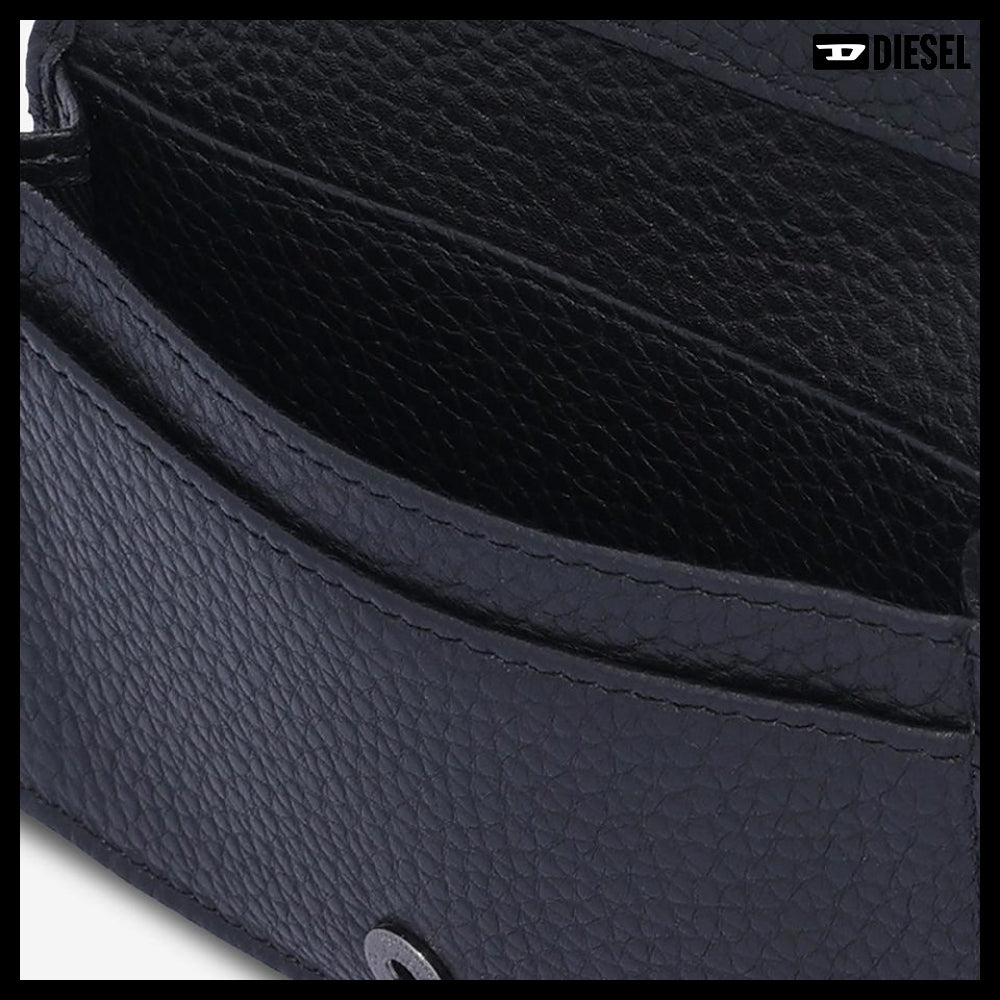 【DIESEL】Hisu Evo Card Holder - Black