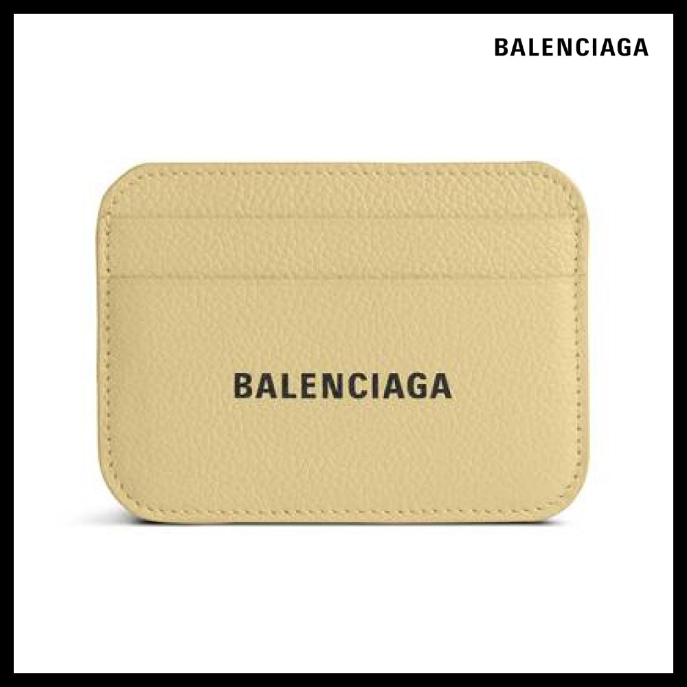 【BALENCIAGA】CASH CARD HOLDER IN LIGHT YELLOW AND BLACK