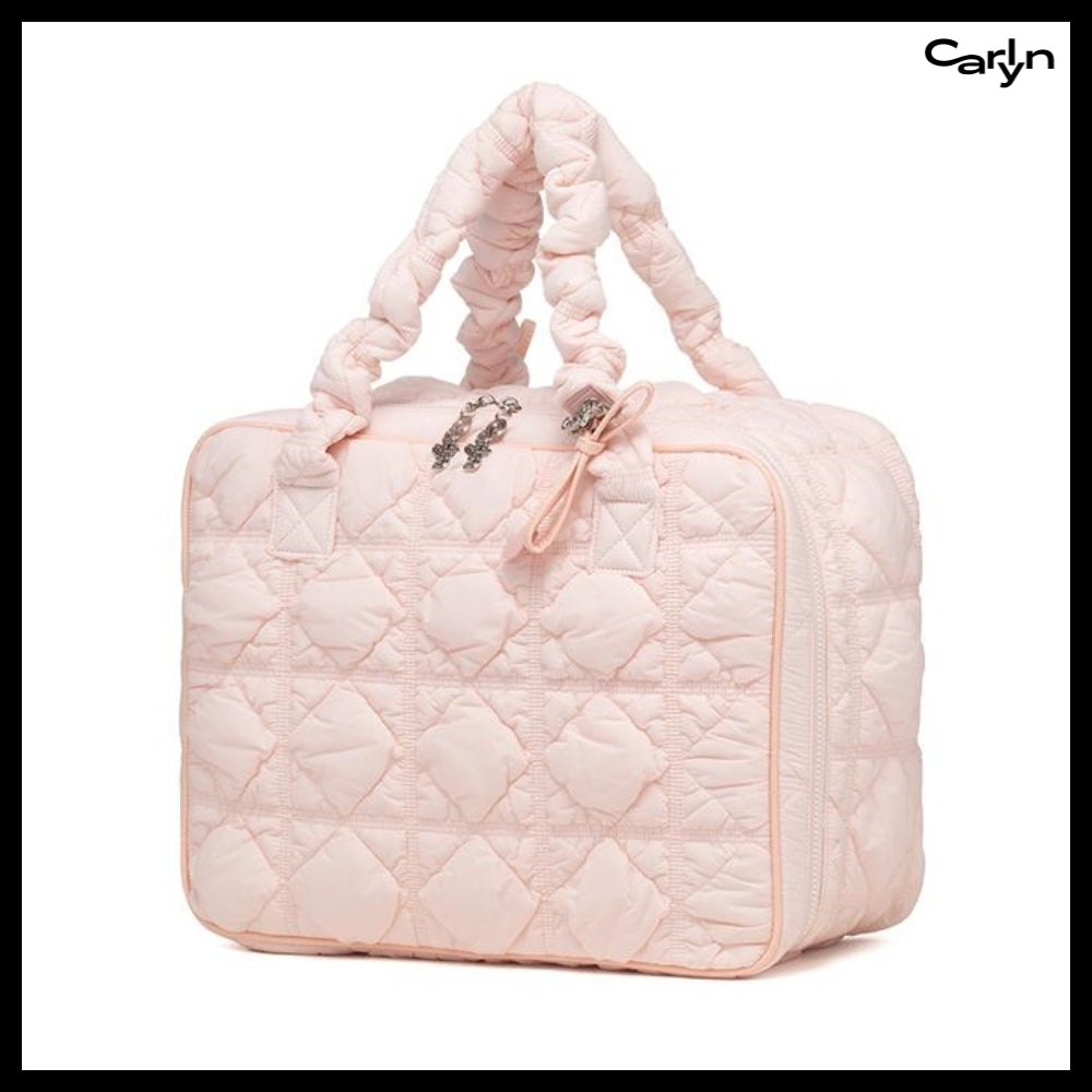 [carlyn] 2WAY Travel Bag Pale Pink