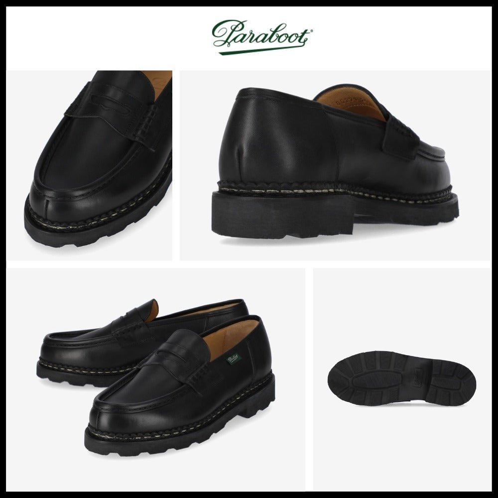 【Paraboot】Reims Loafers - Black