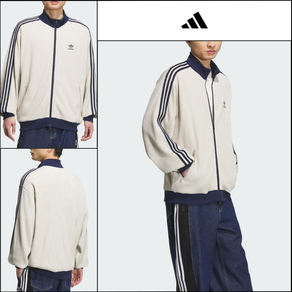 【ADIDAS】Knit Wonder Alumina Track Top Knit Zip Jacket