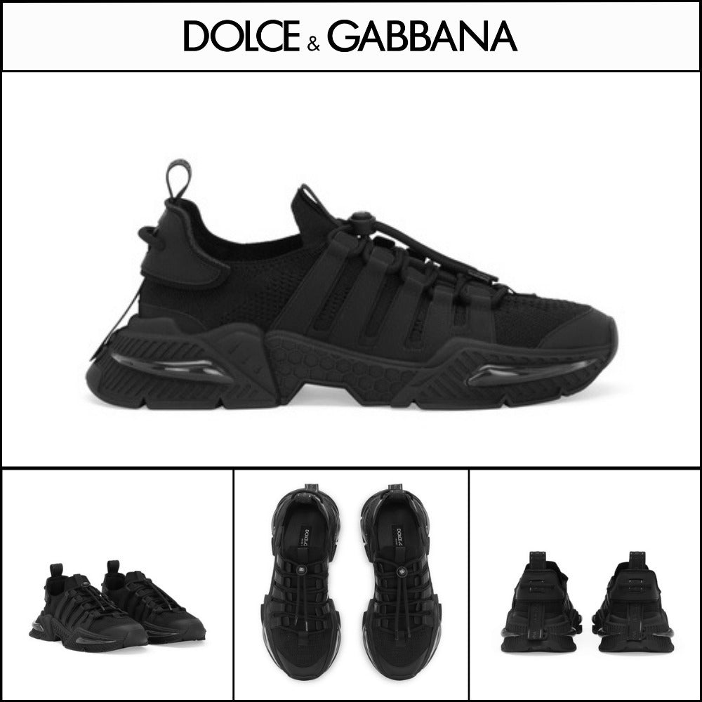 【Dolce & Gabbana】MIXED-MATERIAL AIRMASTER SNEAKERS