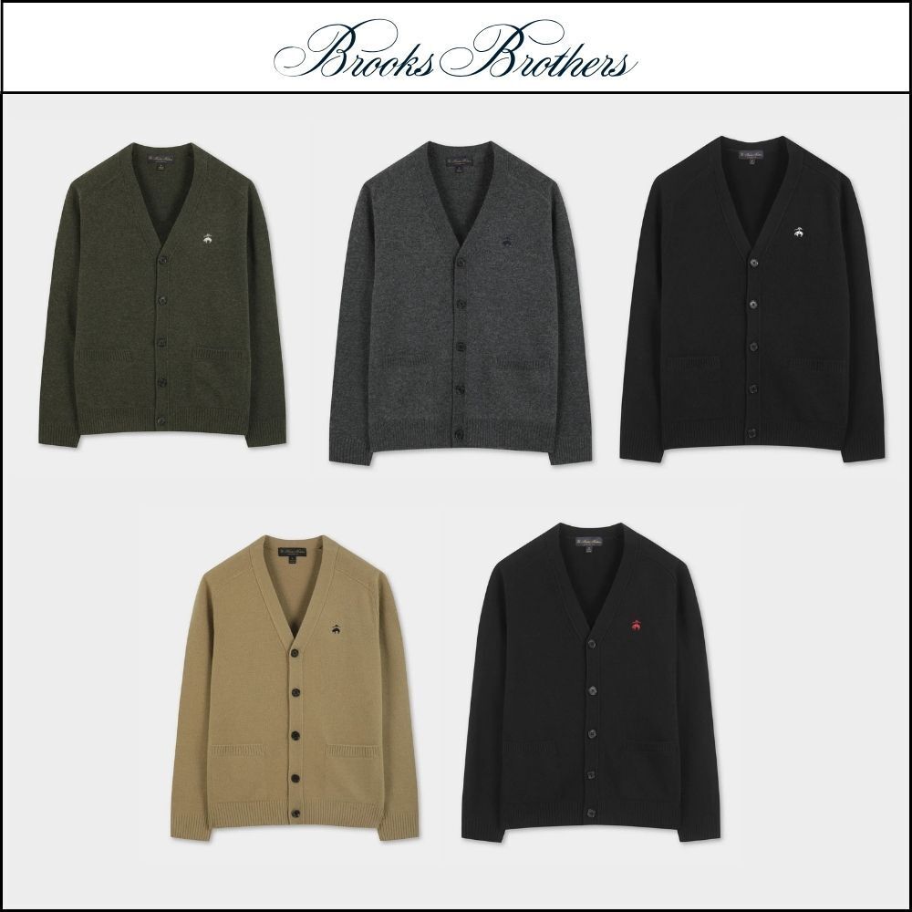 【Brooks Brothers】Wool Cardigan 5Colors