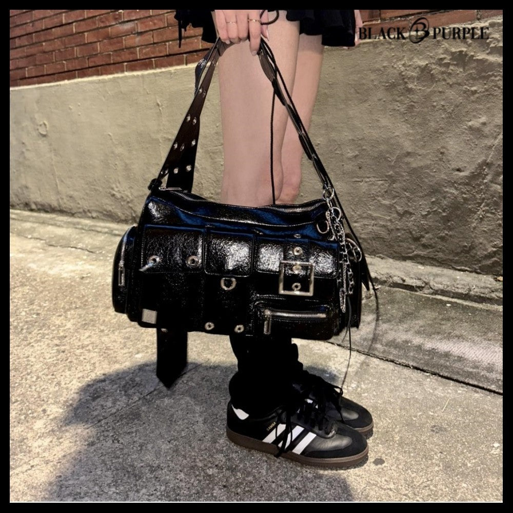 【BLACKPURPLE】 24FW FORTRESS BAG BLACK