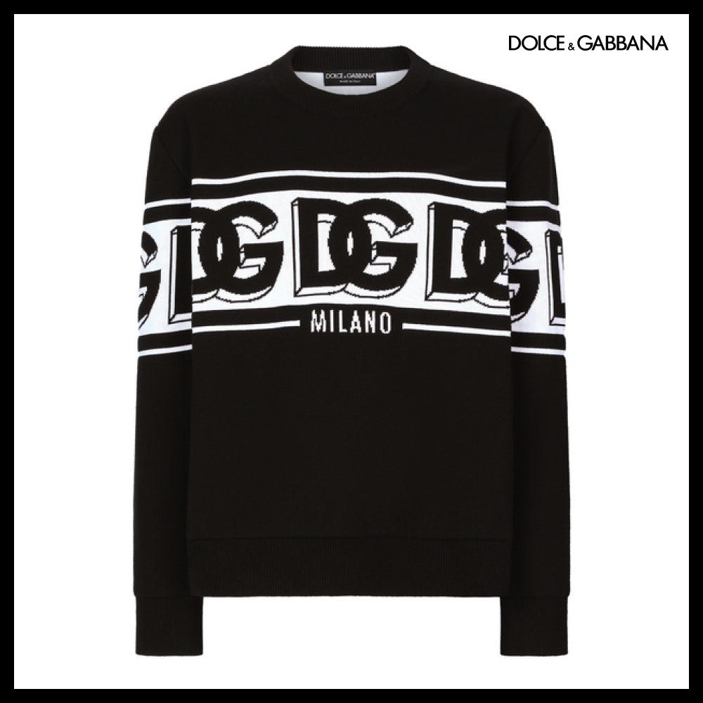 ★Dolce&Gabbanaアウトレットセール★Round-Neck Sweater