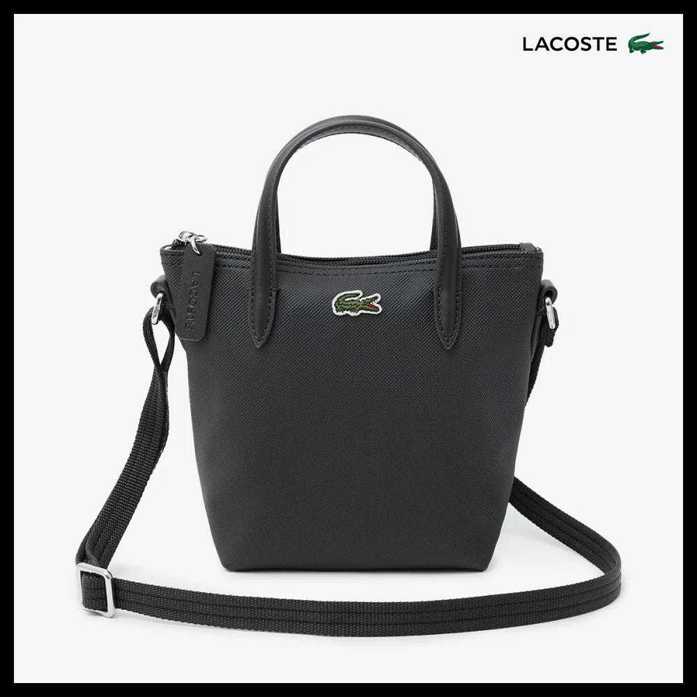 【LACOSTE】Women's L.12.12 Strass Size Mini Crossbody Bag