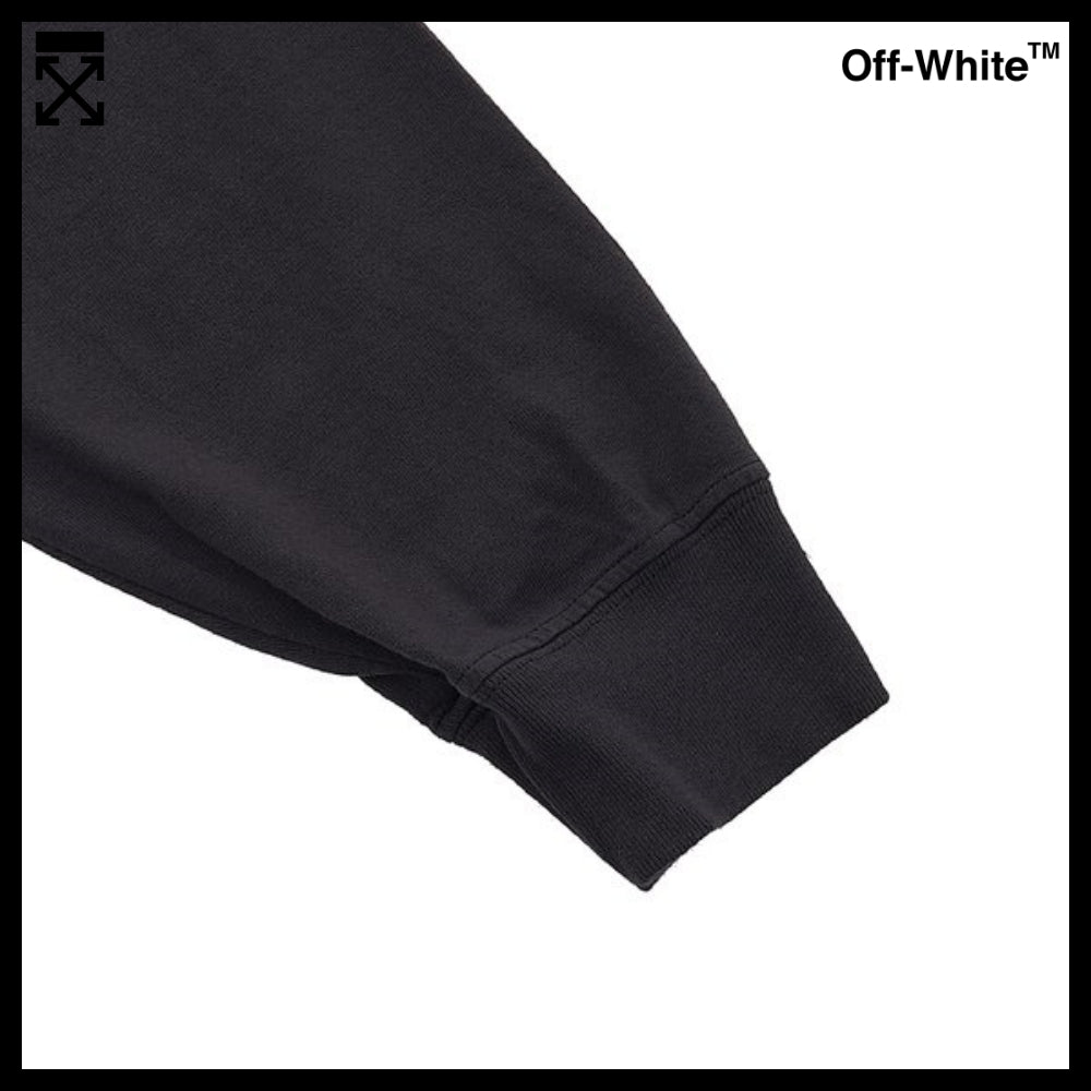 【Off-White】ダイアゴナル ストライプ ラグランスリーブ