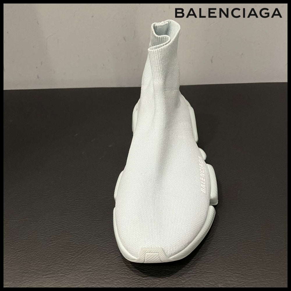 【BALENCIAGA】Speed 2.0 Light Knit Recycled Glossy Aqua