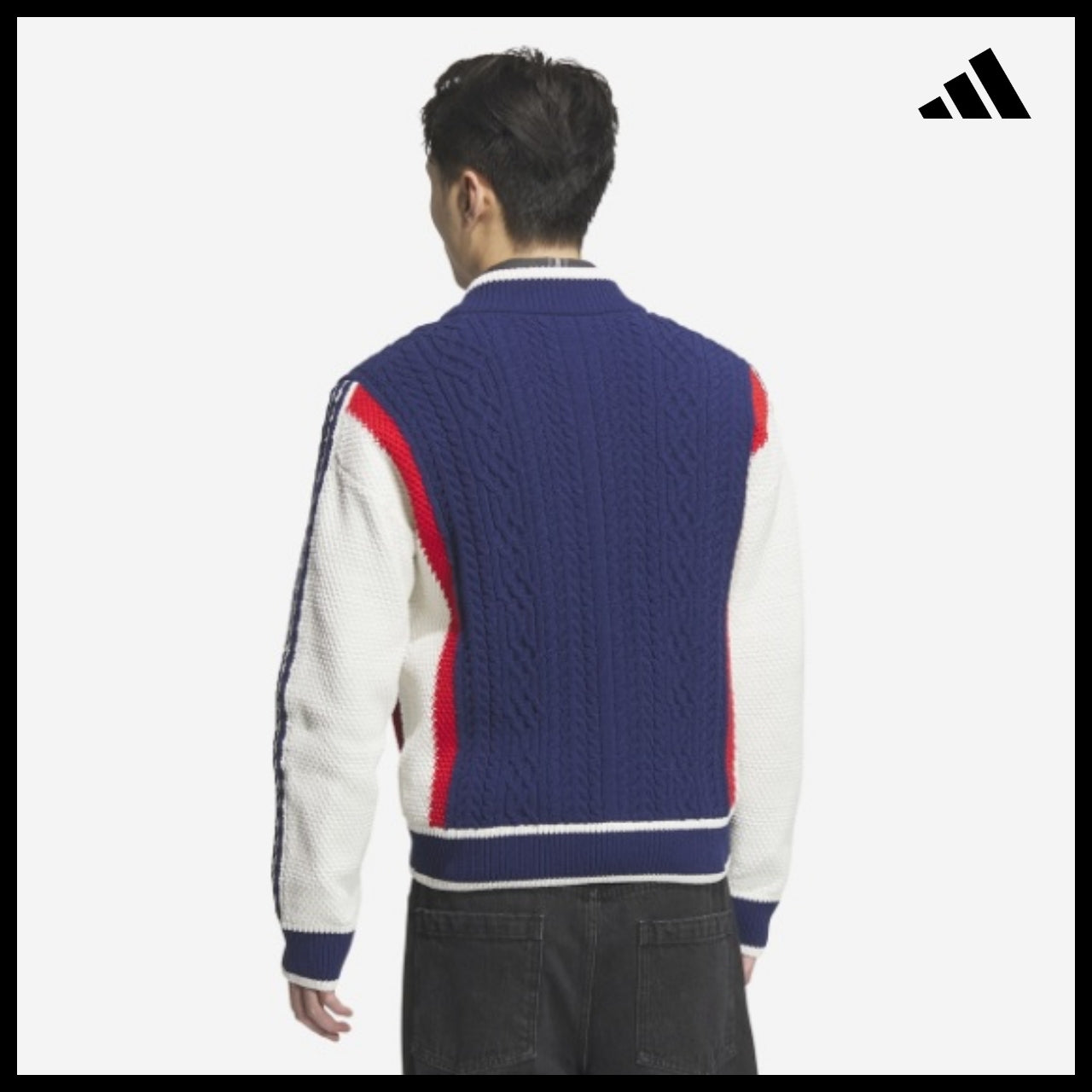【ADIDAS】Retro Remix Cardigan (Unisex) JN0717
