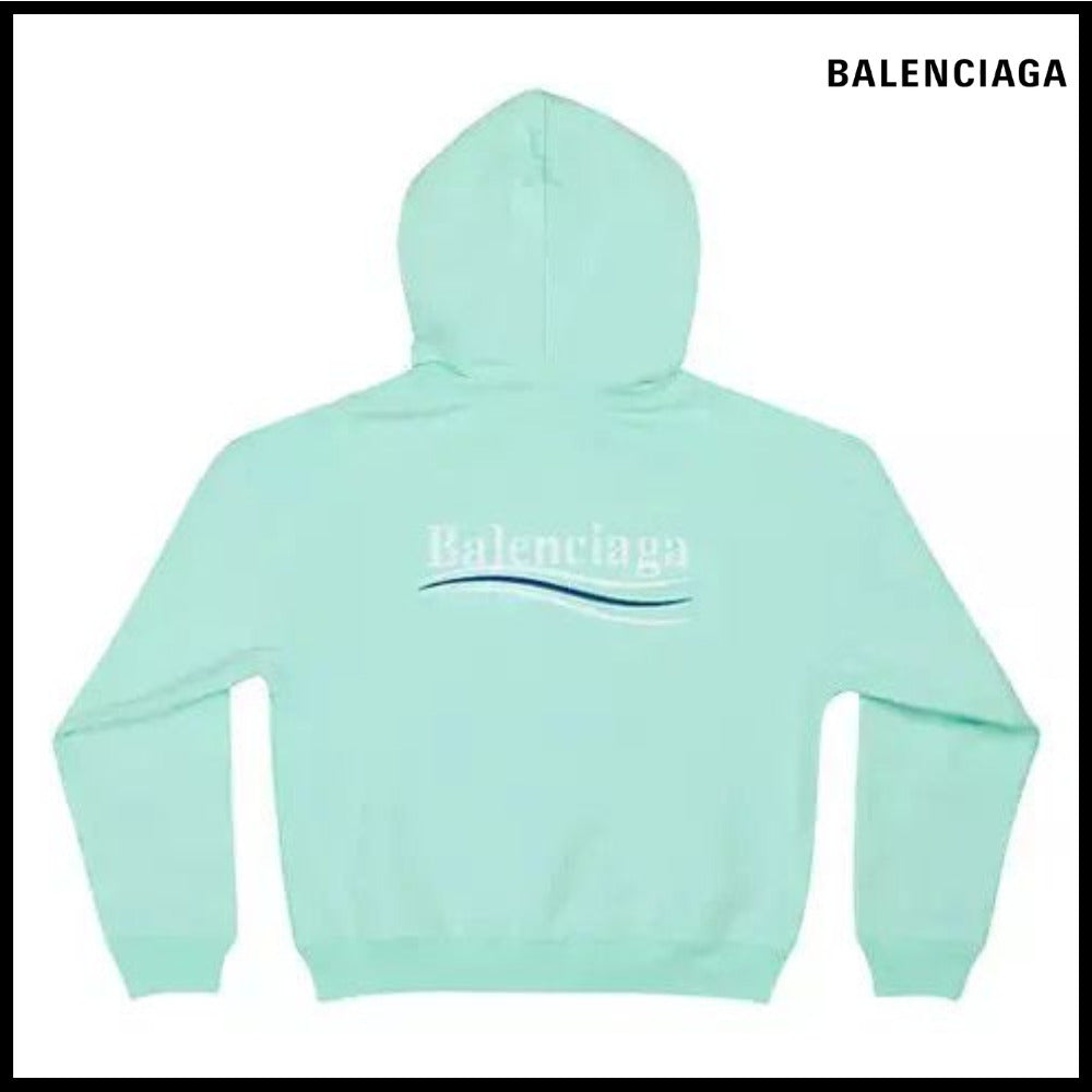 【BALENCIAGA】Political Campaign Small Fit Zip-Up Hoodie