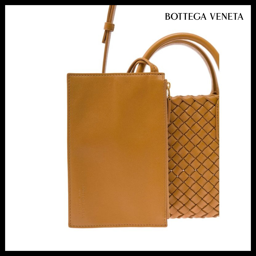 【BOTTEGA VENETA】CABAT イントレチャート レザー ミニ トート