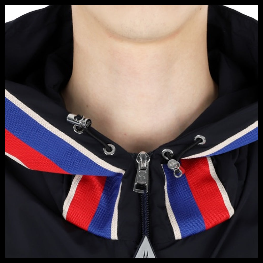 【MONCLER】 Mens Rukbat Hood Jacket Blue Navy