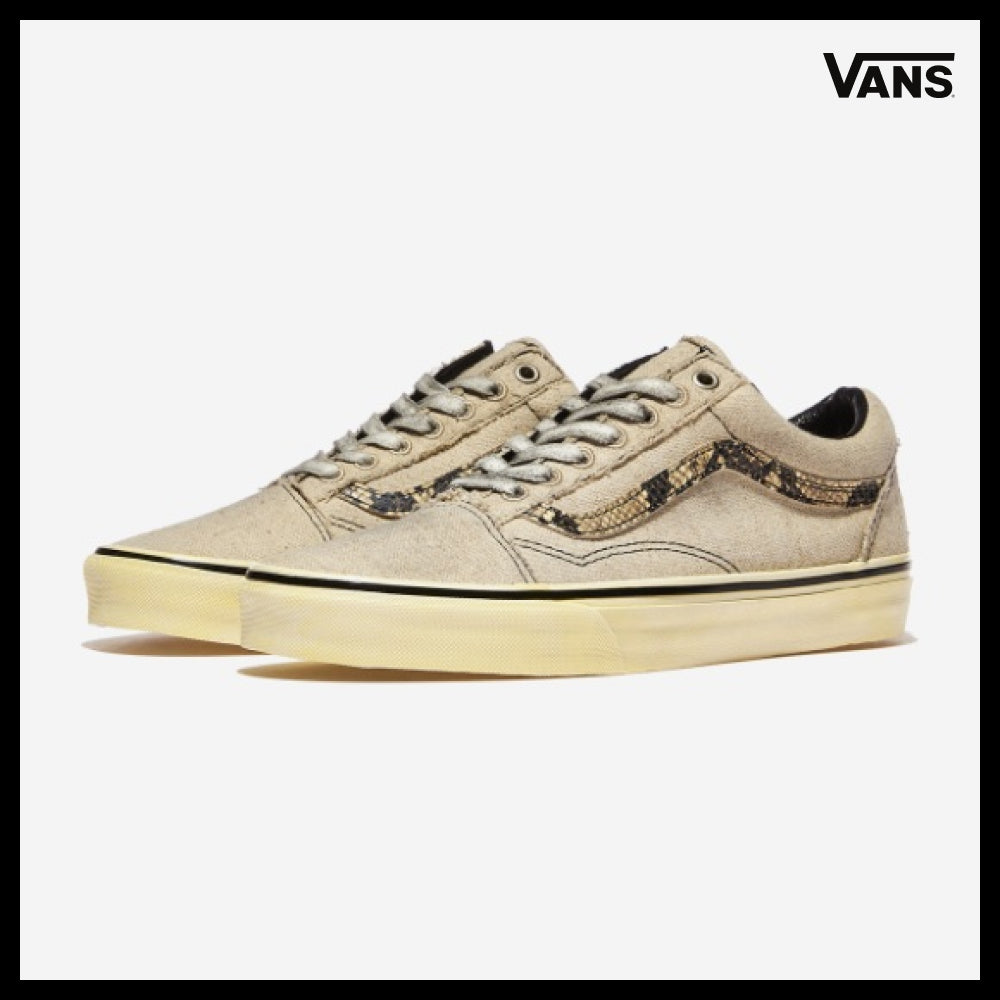 【VANS】Old Skool Mummy Wrap Canvas Beige Black