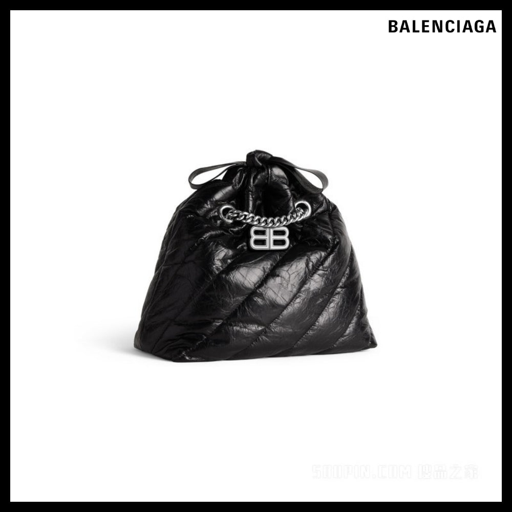 【BALENCIAGA】Crush Small Tote Bag Quilted