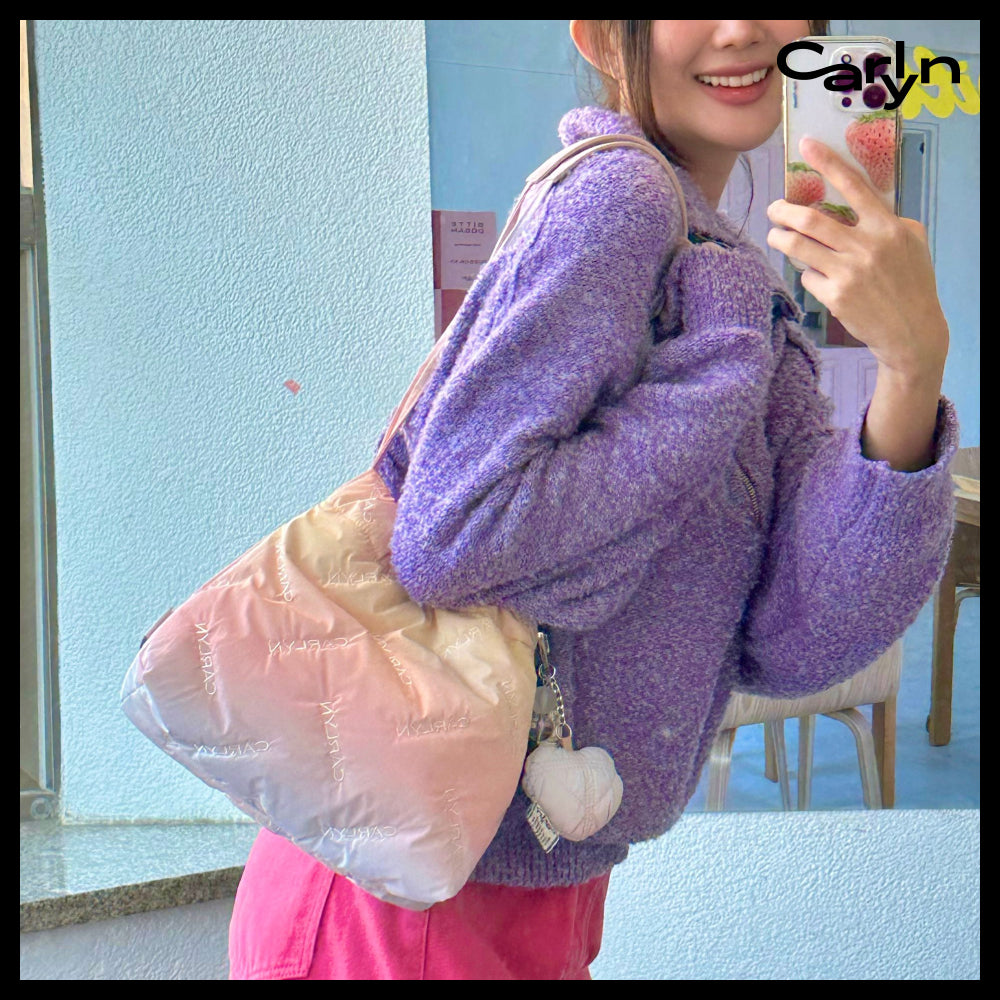 【carlyn】TWY Cotton Candy Bag Pastel Pink