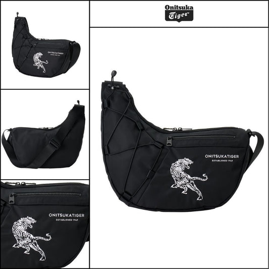 【ONITSUKA TIGER】MESSENGER BAG BLACK