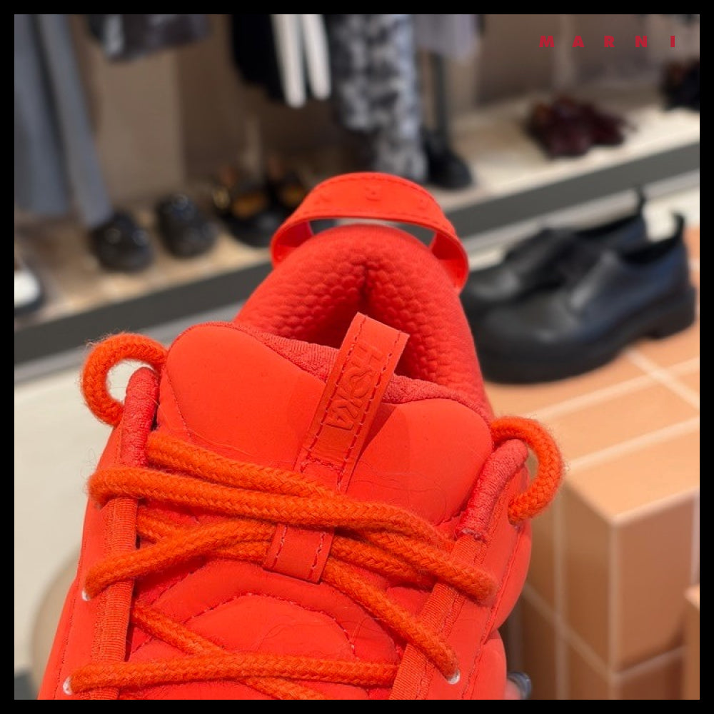 【Marni】X HOKA B3LS Lace-Up Sneakers Poinciana