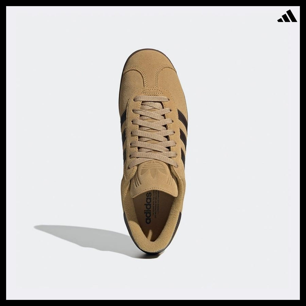 【ADIDAS】GAZELLE SNEAKERS GOLBEI