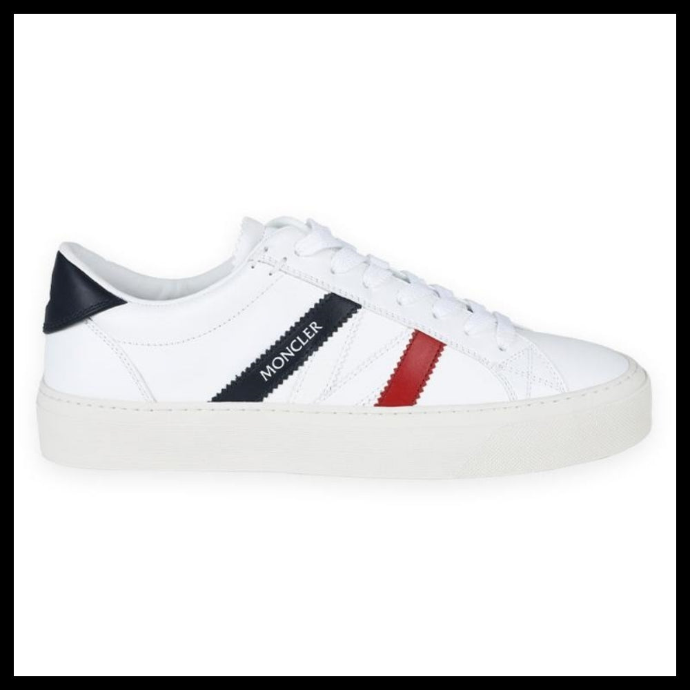 【MONCLER】 Mens Monaco 2 Sneakers White