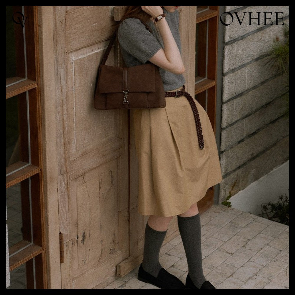 【OVHEE】 CHLOE SUEDE BAG COCOA スエードバック