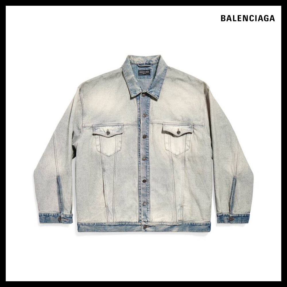 ★BALENCIAGAアウトレット セール ★OVERSIZED DENIM JACKET