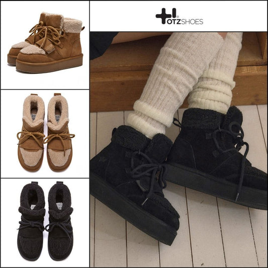 【OTZ SHOES】3300 Belluni Lace-Up Boots 2 Colors