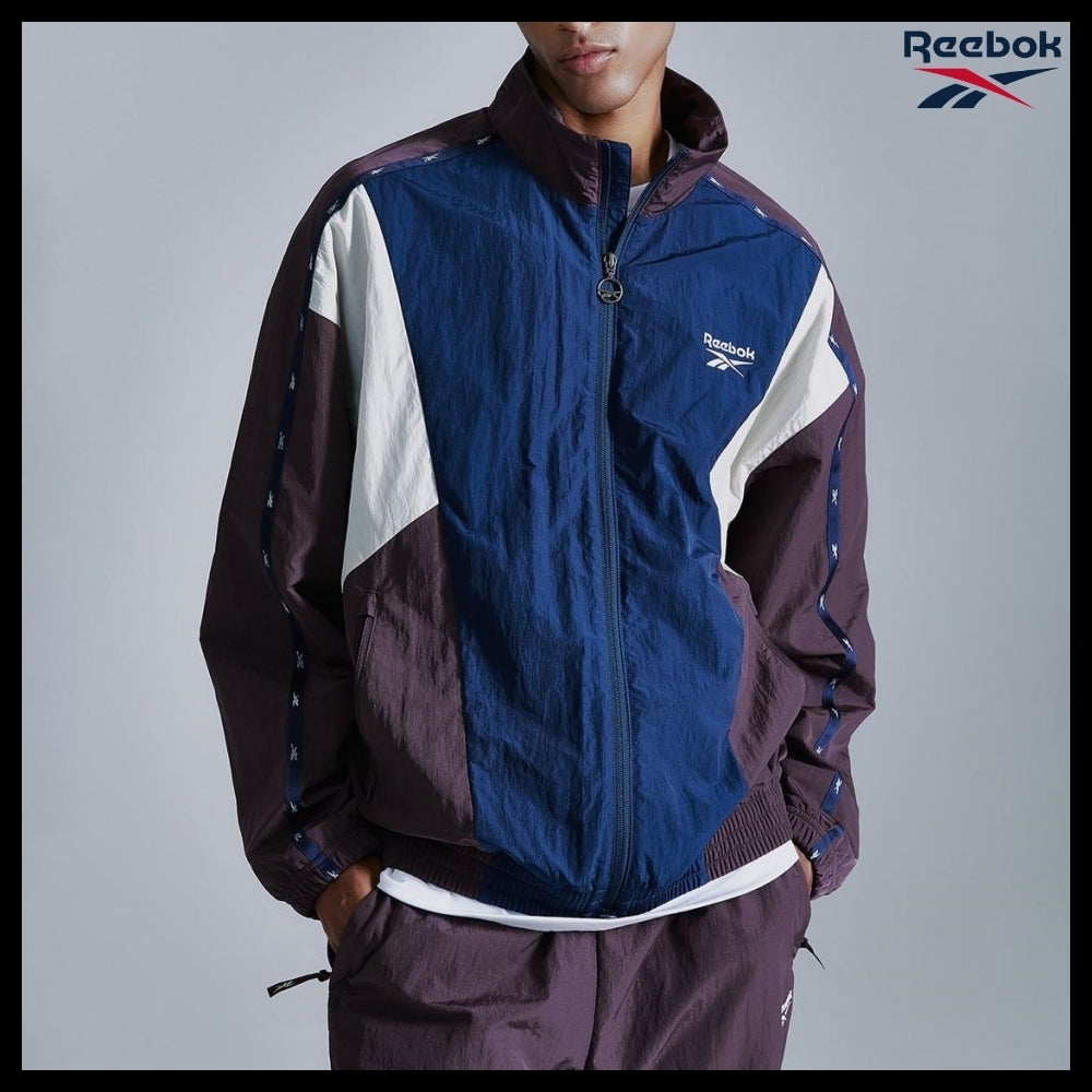 【Reebok】ライバル ウィンドブレーカー ネイビー