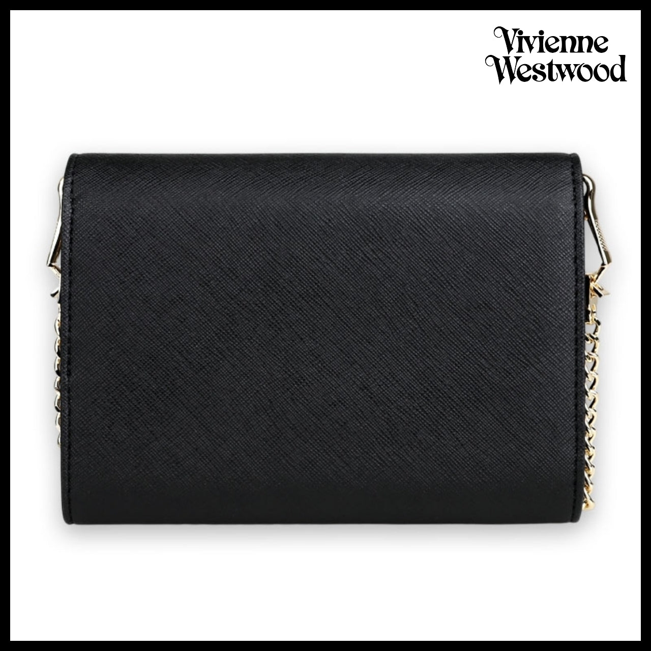 【Vivienne Westwood】Crossbody Wallet Bag Black