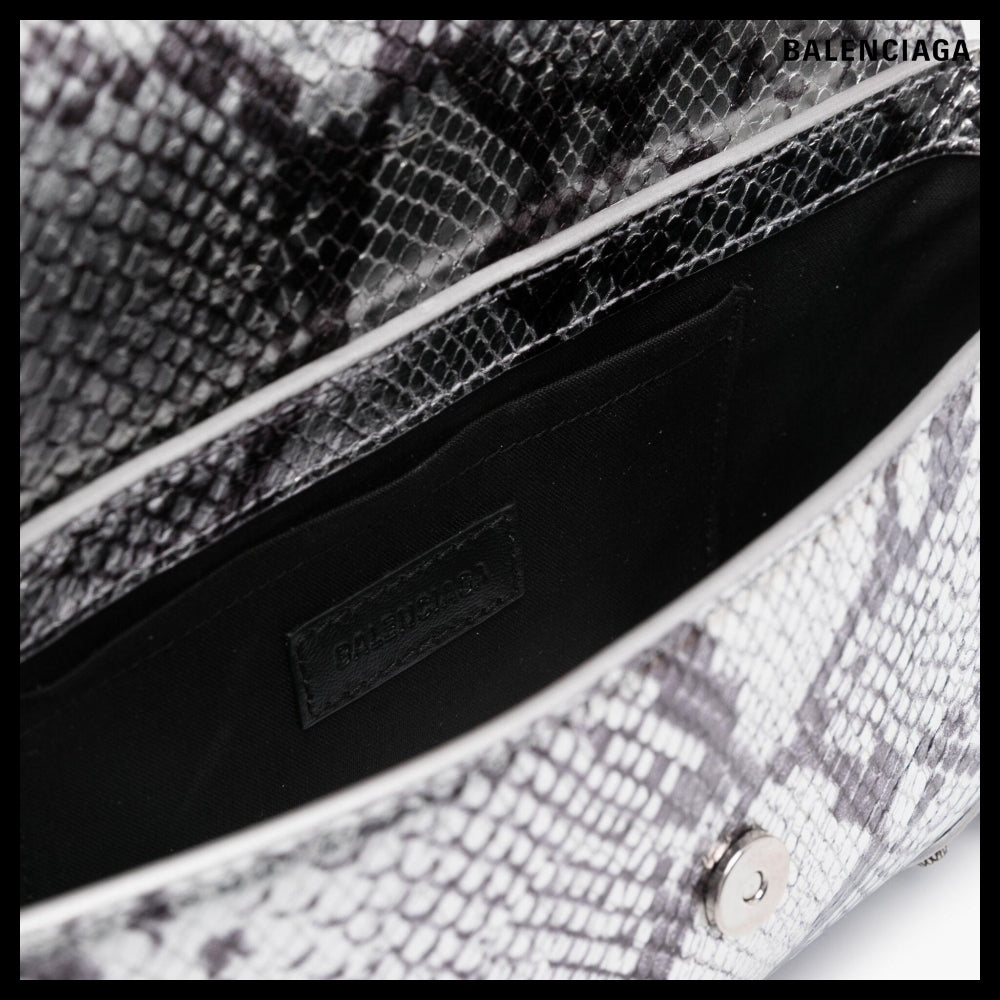 【BALENCIAGA】Le Cagole Small Sling Bag in Silver