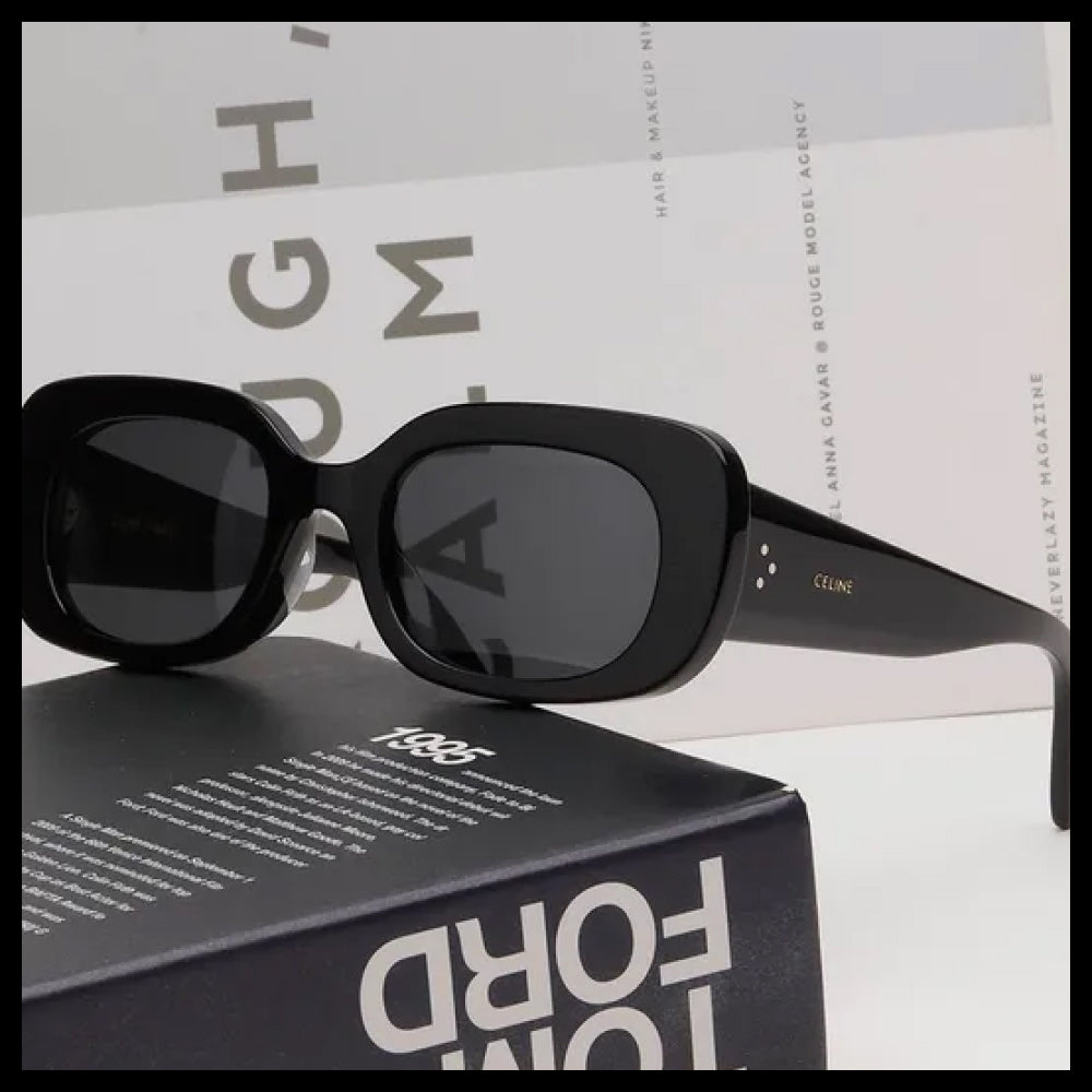 【CELINE】Geek Chic Horn-Rimmed Sunglasses Unisex