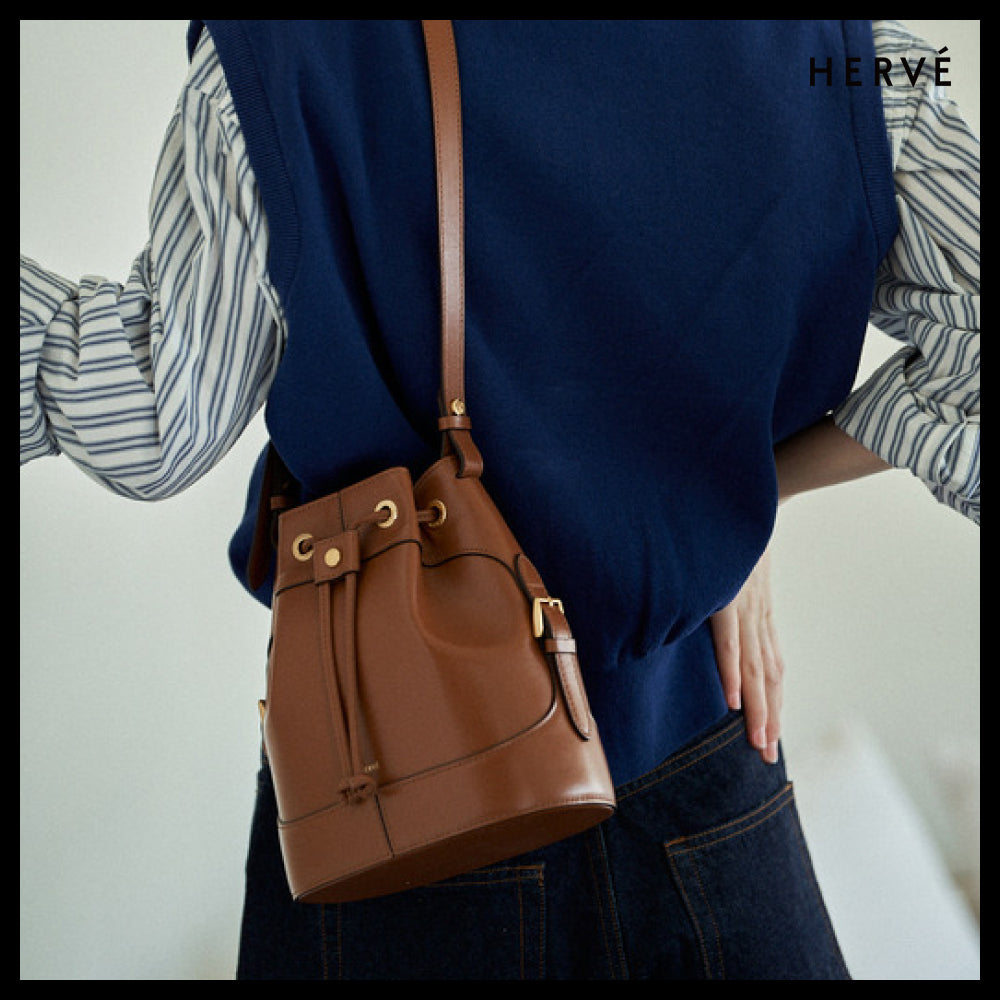 【HERVE】Classic Bucket Bag