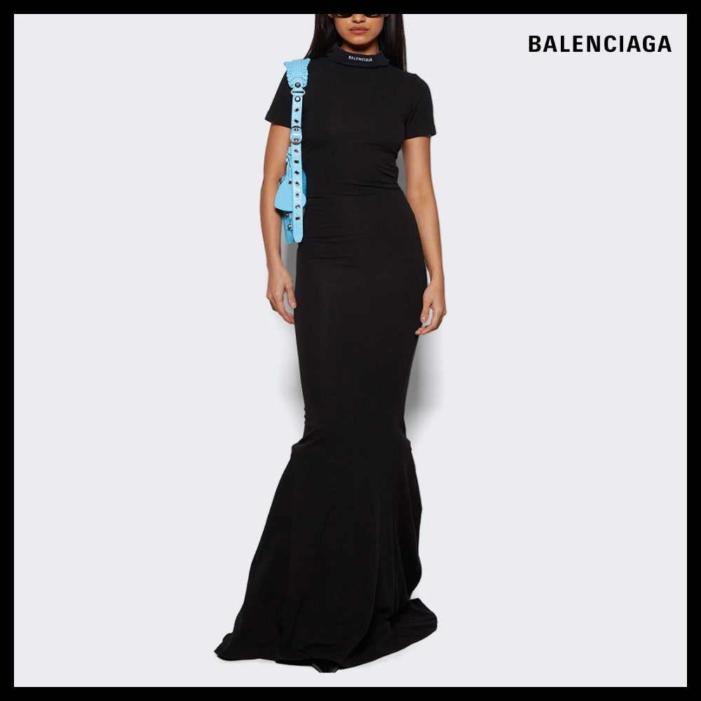 【BALENCIAGA】Dress Black Faded