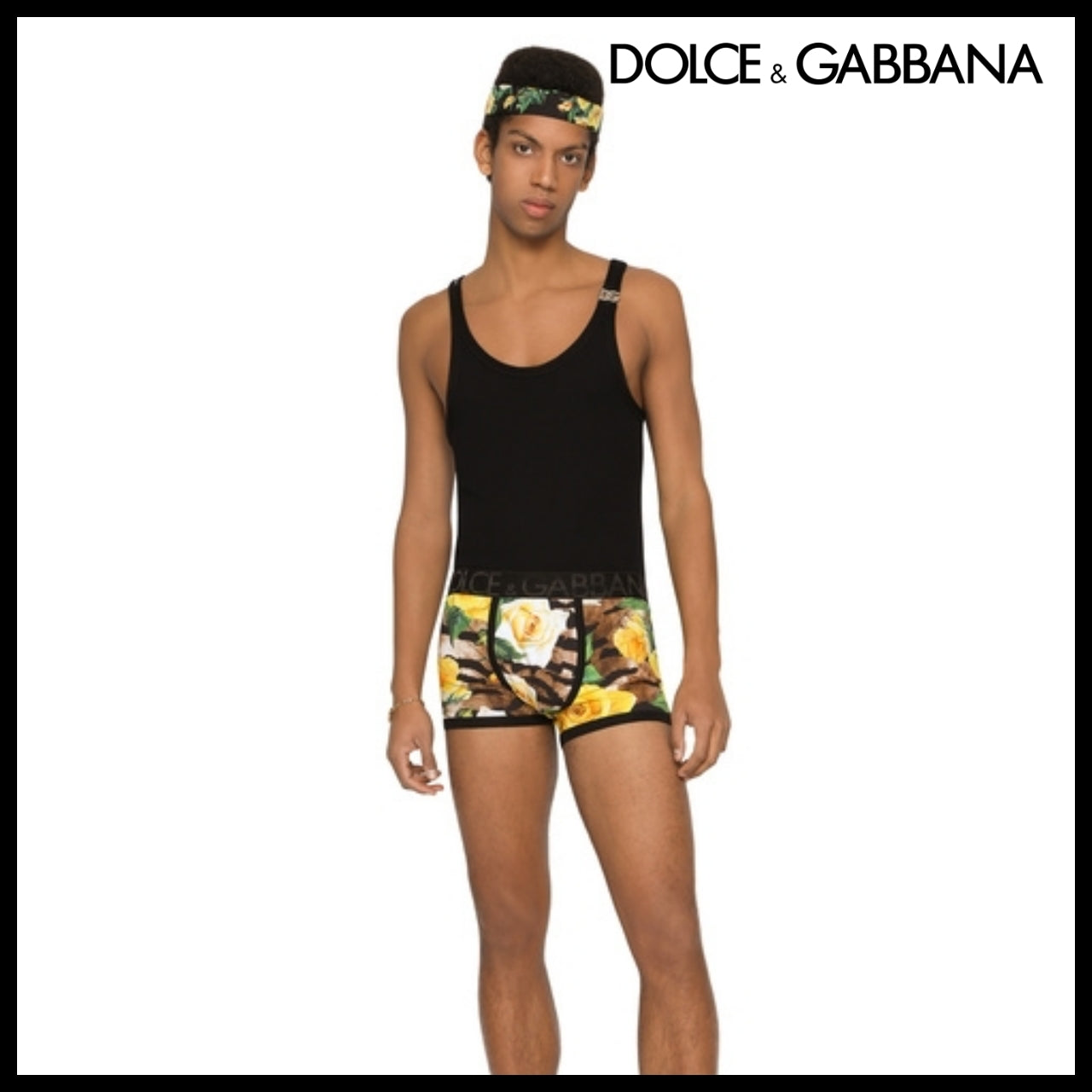 【Dolce & Gabbana】TWO-WAY STRETCH COTTON BOXERS