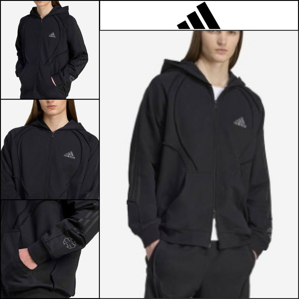 【ADIDAS】 Adilenium Teamgeist Hoodie Streetwear Oversized