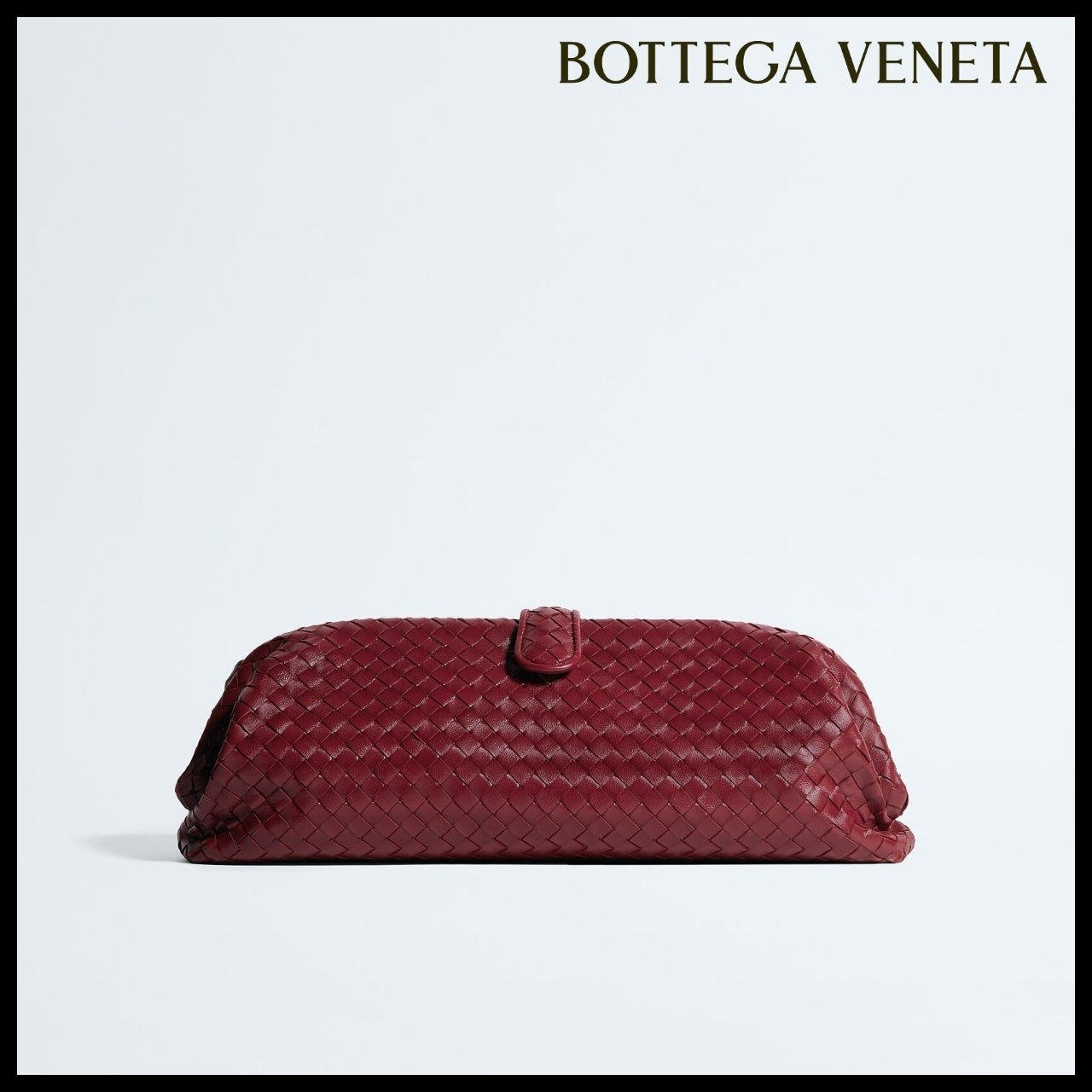 【韓国百貨店 BOTTEGA VENETA】Lauren 1979 Clutch Bag Lava Red