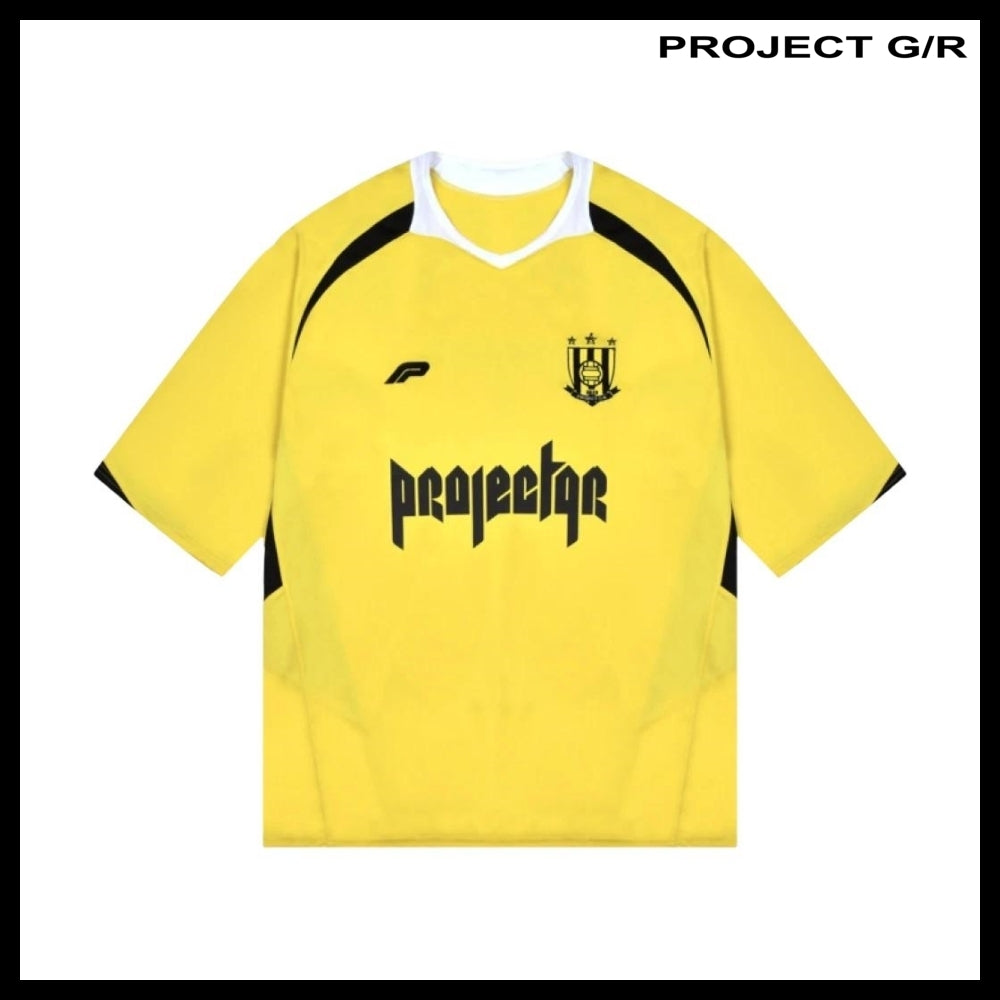 【PROJECT G/R】Oversized Football Jersey Yellow