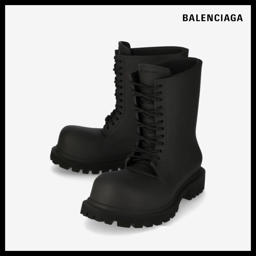 【BALENCIAGA】Steroid Boots Black
