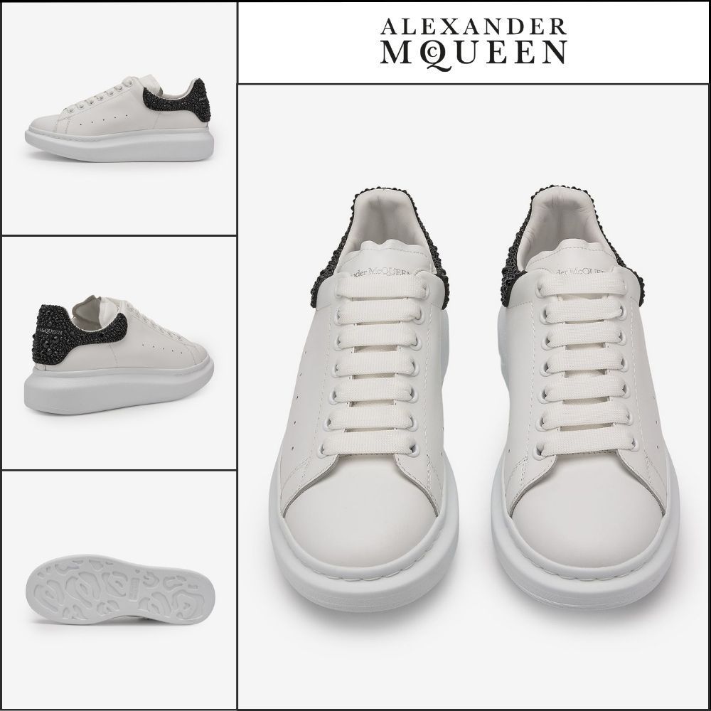 【ALEXANDER MCQUEEN】 クリスタル エンベリッシュ スニーカー