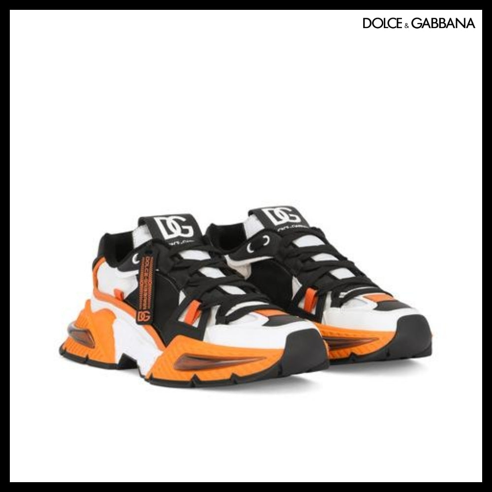 【Dolce & Gabbana】MIXED-MATERIAL AIRMASTER SNEAKERS 108