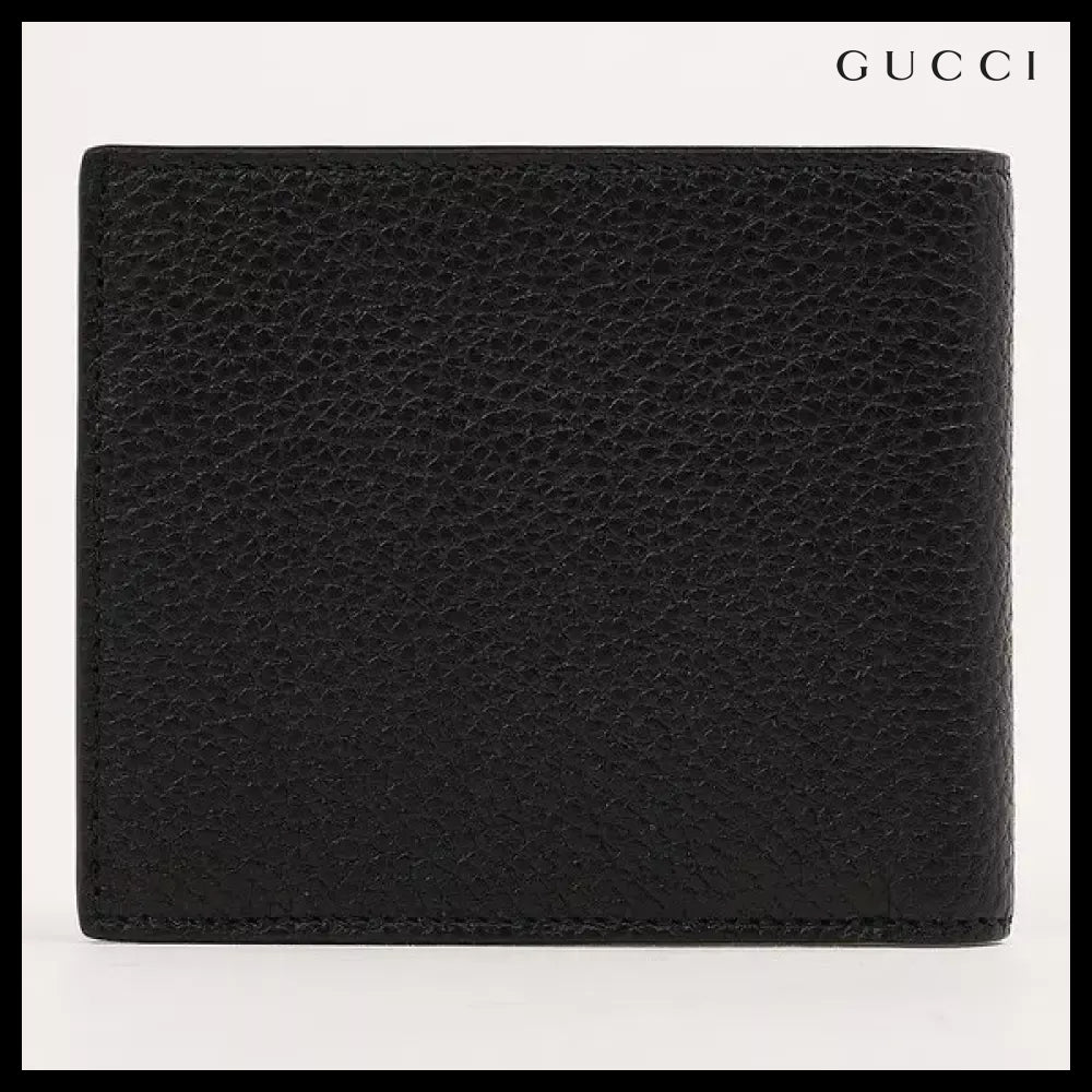 【Gucci】Men's Logo Bi-Fold Wallet Classic Luxury