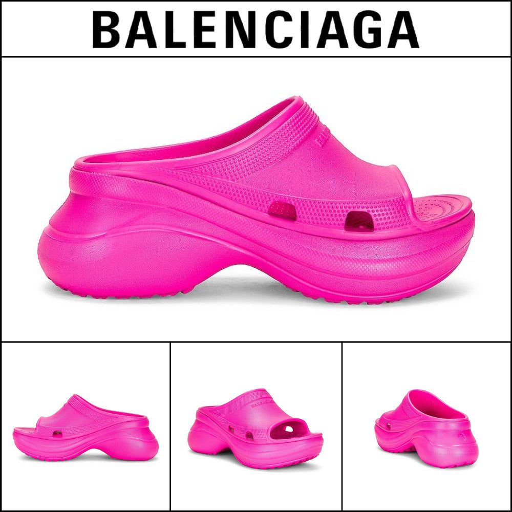 ★BALENCIAGAアウトレット セール ★Pool Crocs Slide Sandal