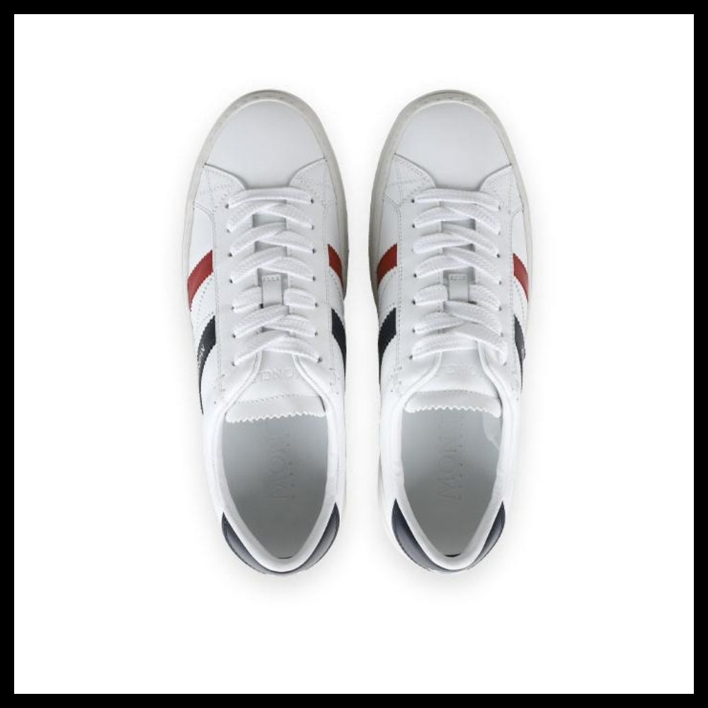 【MONCLER】 Mens Monaco 2 Sneakers White