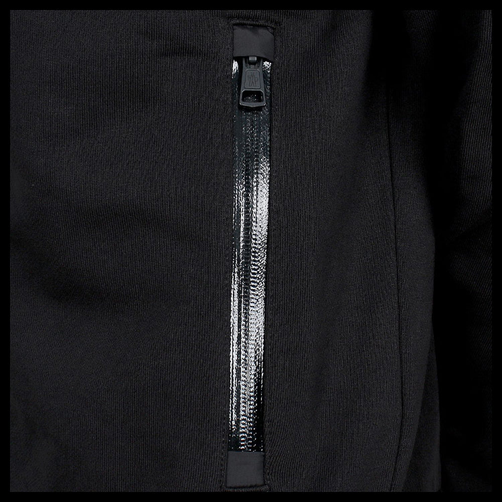 【MONCLER】 Patch Logo Cotton Zip Hoodie