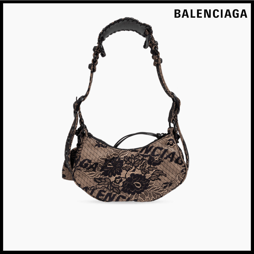 【BALENCIAGA】Le Cagole XS Shoulder Bag Dentelle