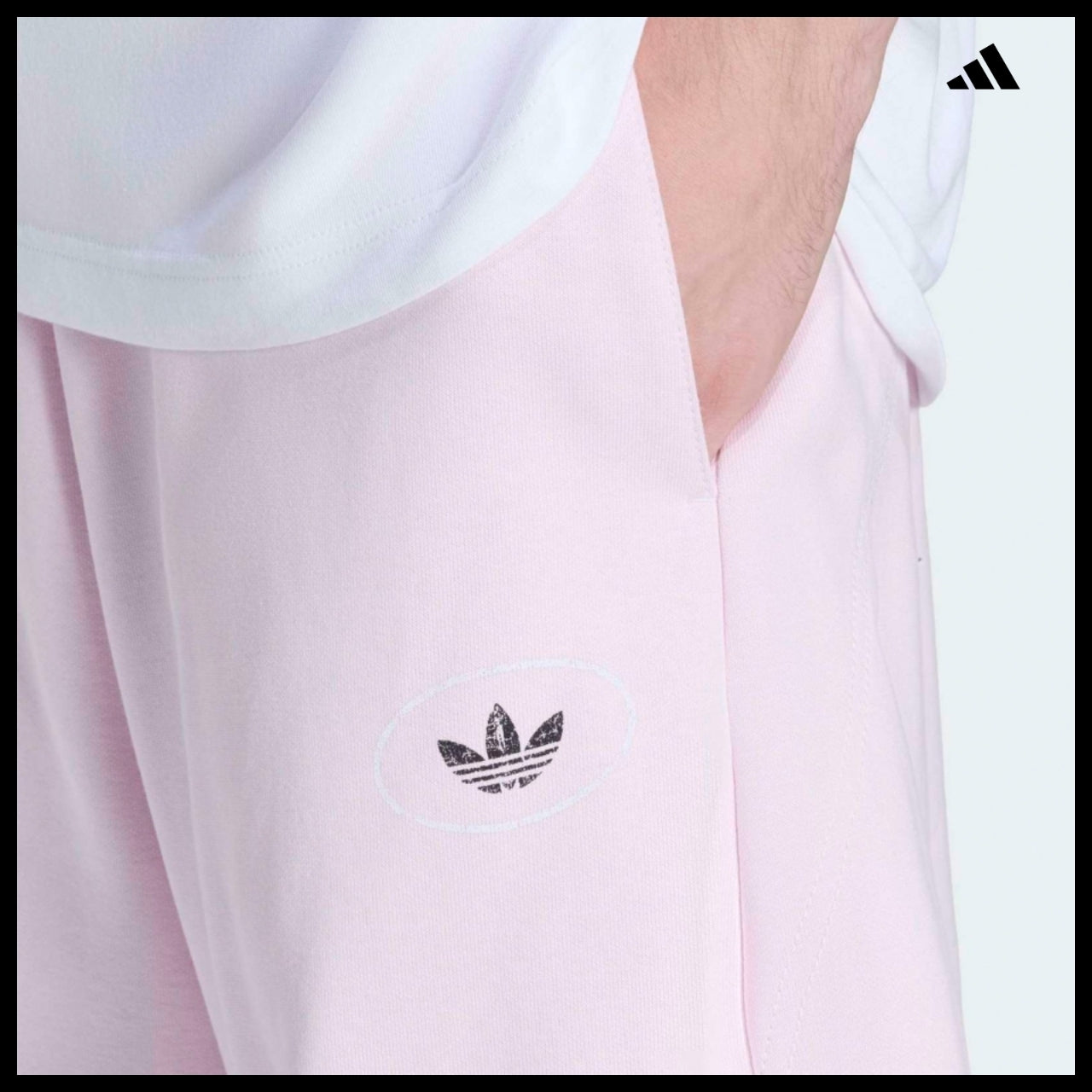 【ADIDAS】Shoemaker Graphic Fleece Pants (2 Colors)