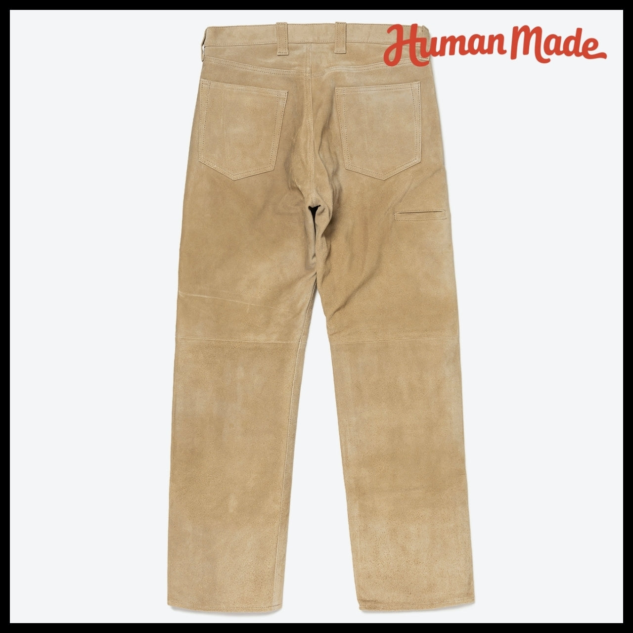 【HUMAN MADE】Suede Leather Pants