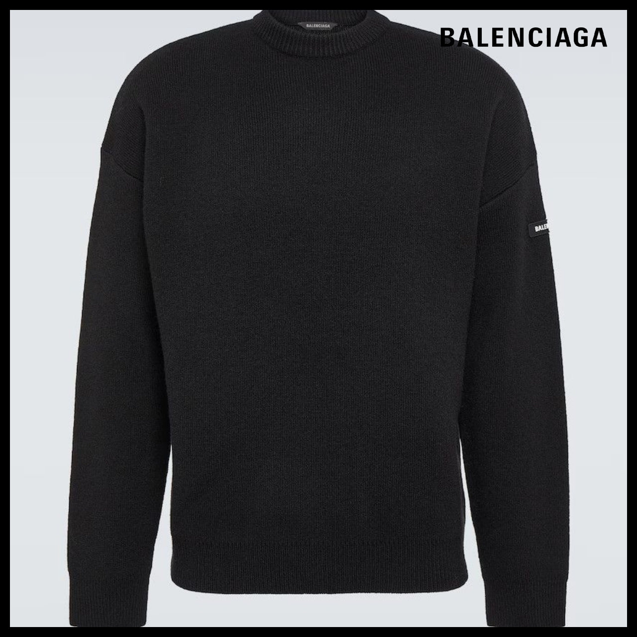 【BALENCIAGA】Sweater in Black 1000