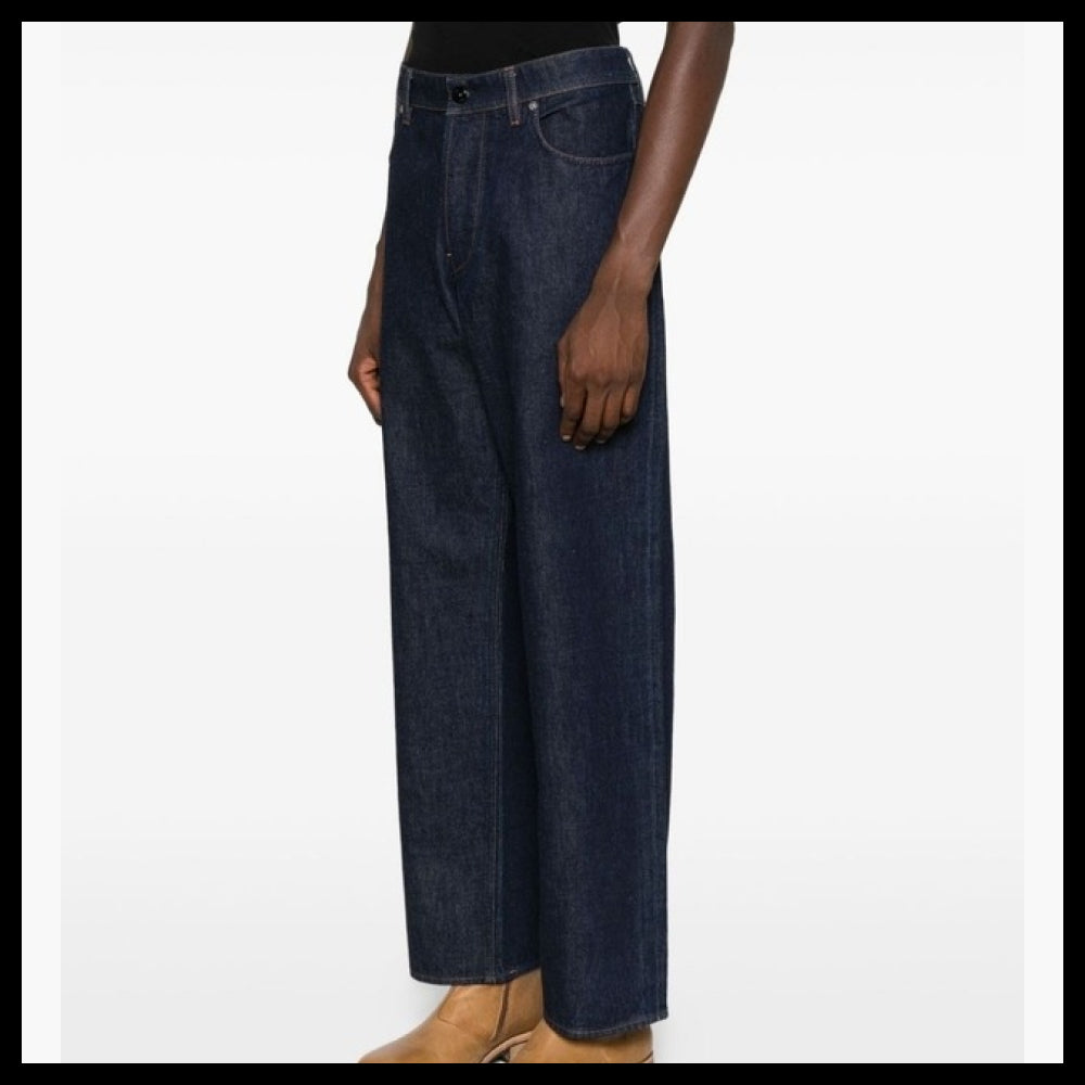 【STONE ISLAND】Navy Denim Pants