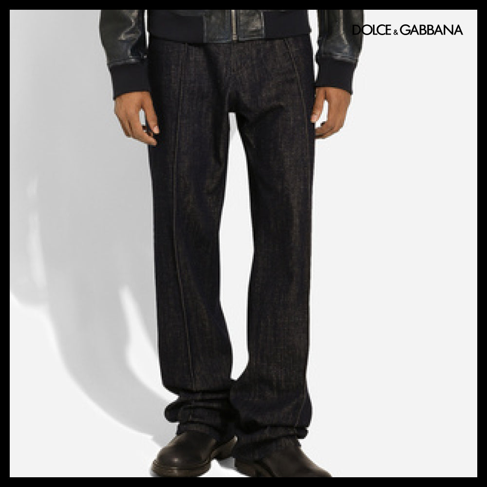 ★Dolce&Gabbanaアウトレットセール★BLUE OVERSIZE DENIM JEANS