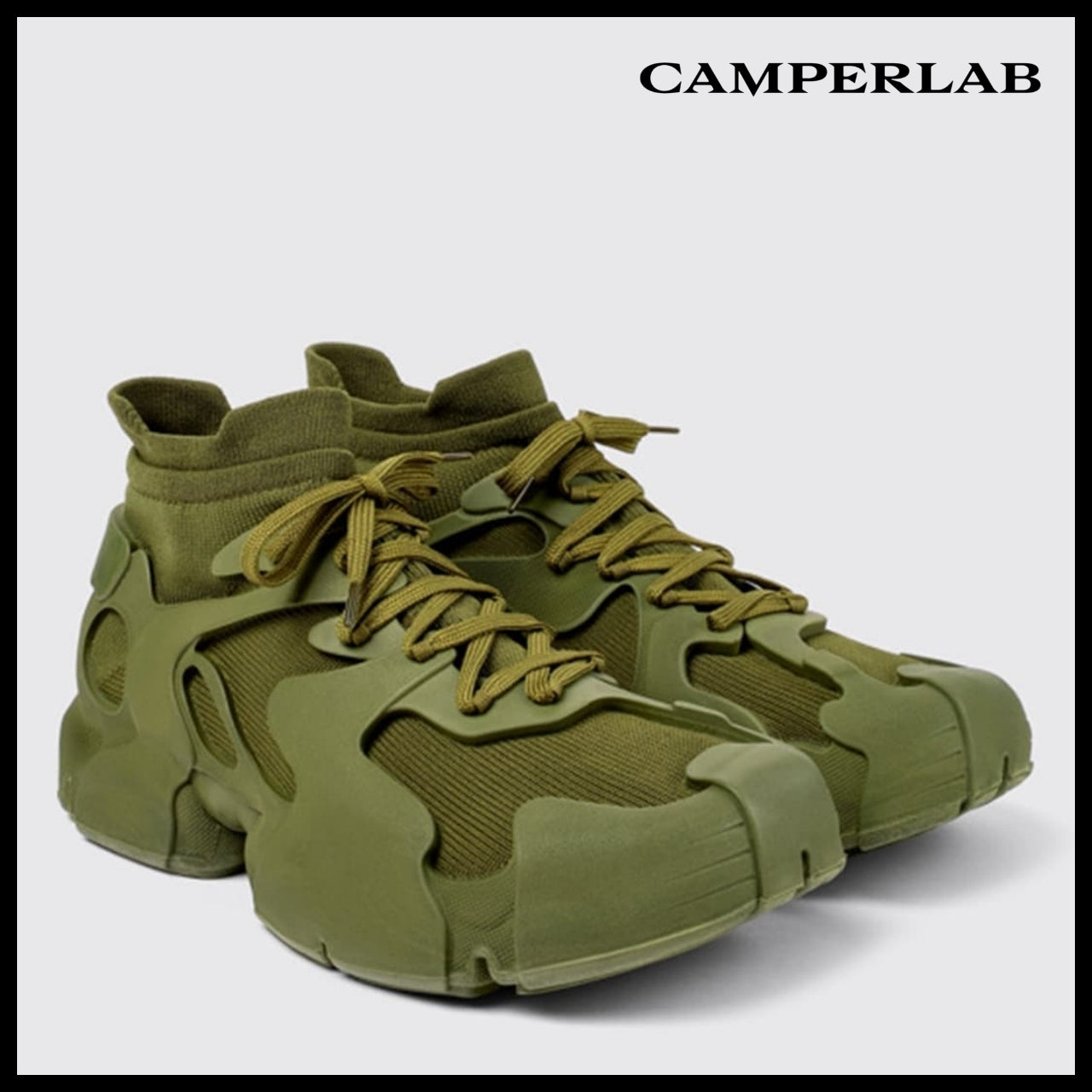 【CAMPERLAB】Tossu Dark Green